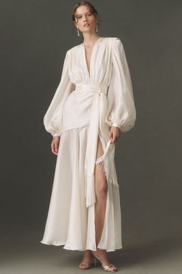 White Long Sleeve Dresses | Anthropologie