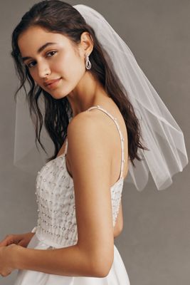 Twigs & Honey 23" Single Tier Clean Veil