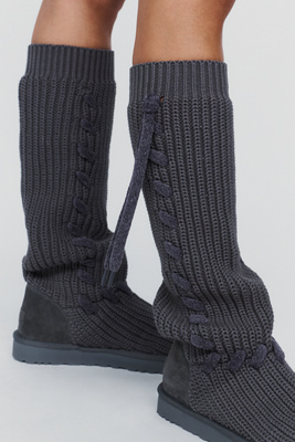 UGG® Whipstitch Tall Knit Boots | Anthropologie