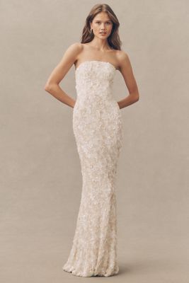 Helsi Louisa Halter Sequin Maxi Dress | Anthropologie