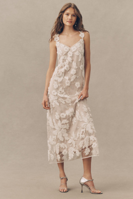 Adina Sleeveless Midi Slip Dress