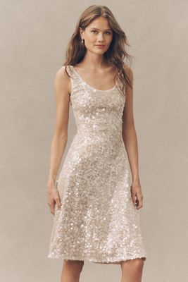 helsi vivi strapless beaded fit & flare midi dress HELSI - Stephanie main image 1