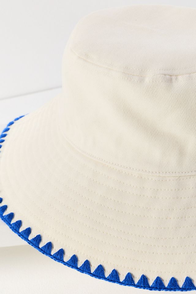 By Anthropologie Whipstitch Bucket Hat #3