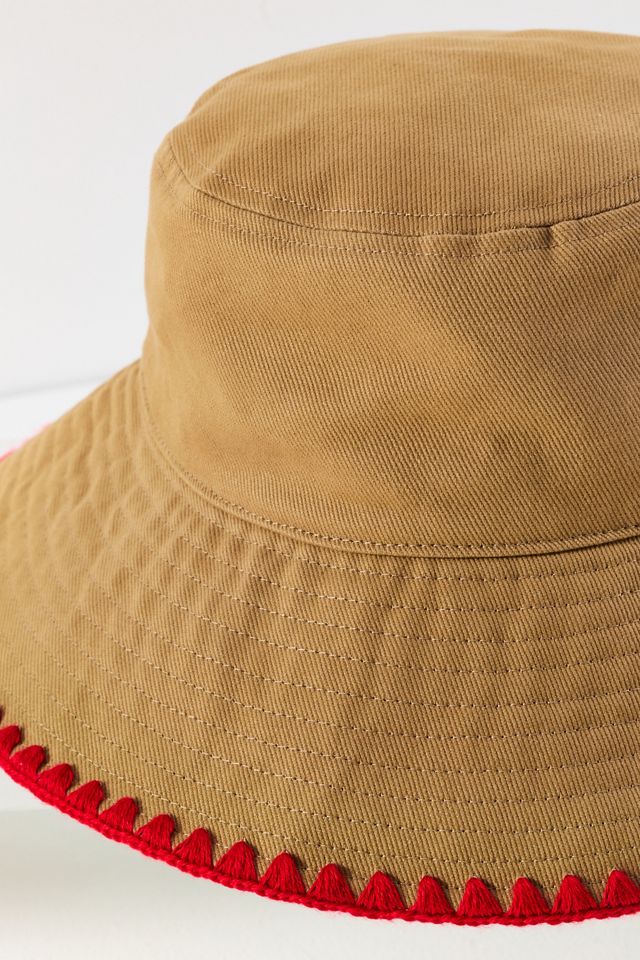 By Anthropologie Whipstitch Bucket Hat #2