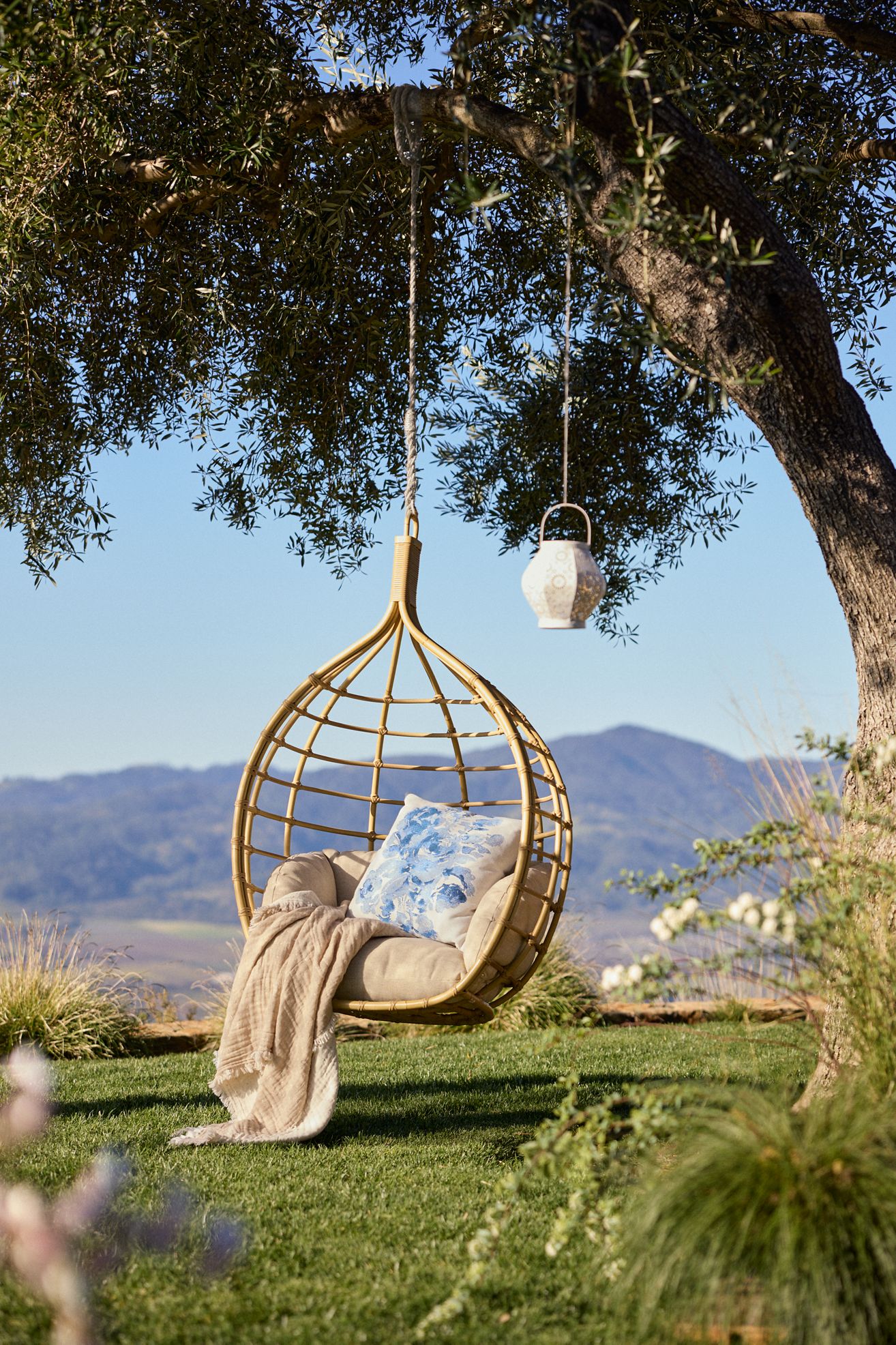 Droplet Hanging Basket Chair - Multi, One Size