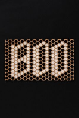 Boo Tile Coir Printed Doormat