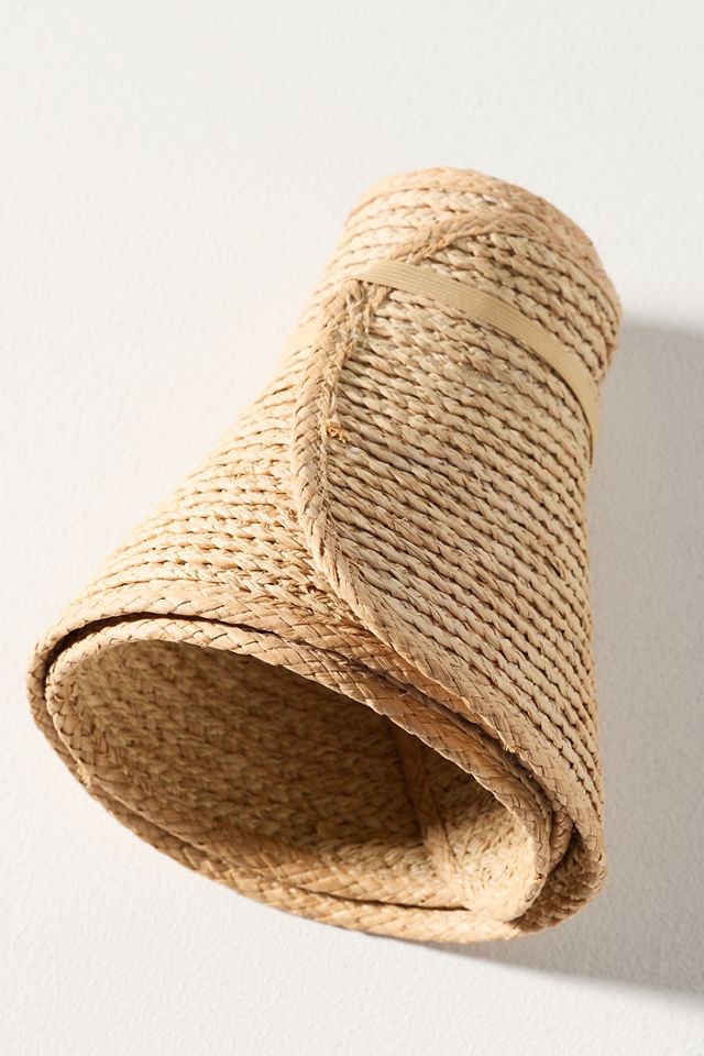 Hat Attack Raffia Visor #2