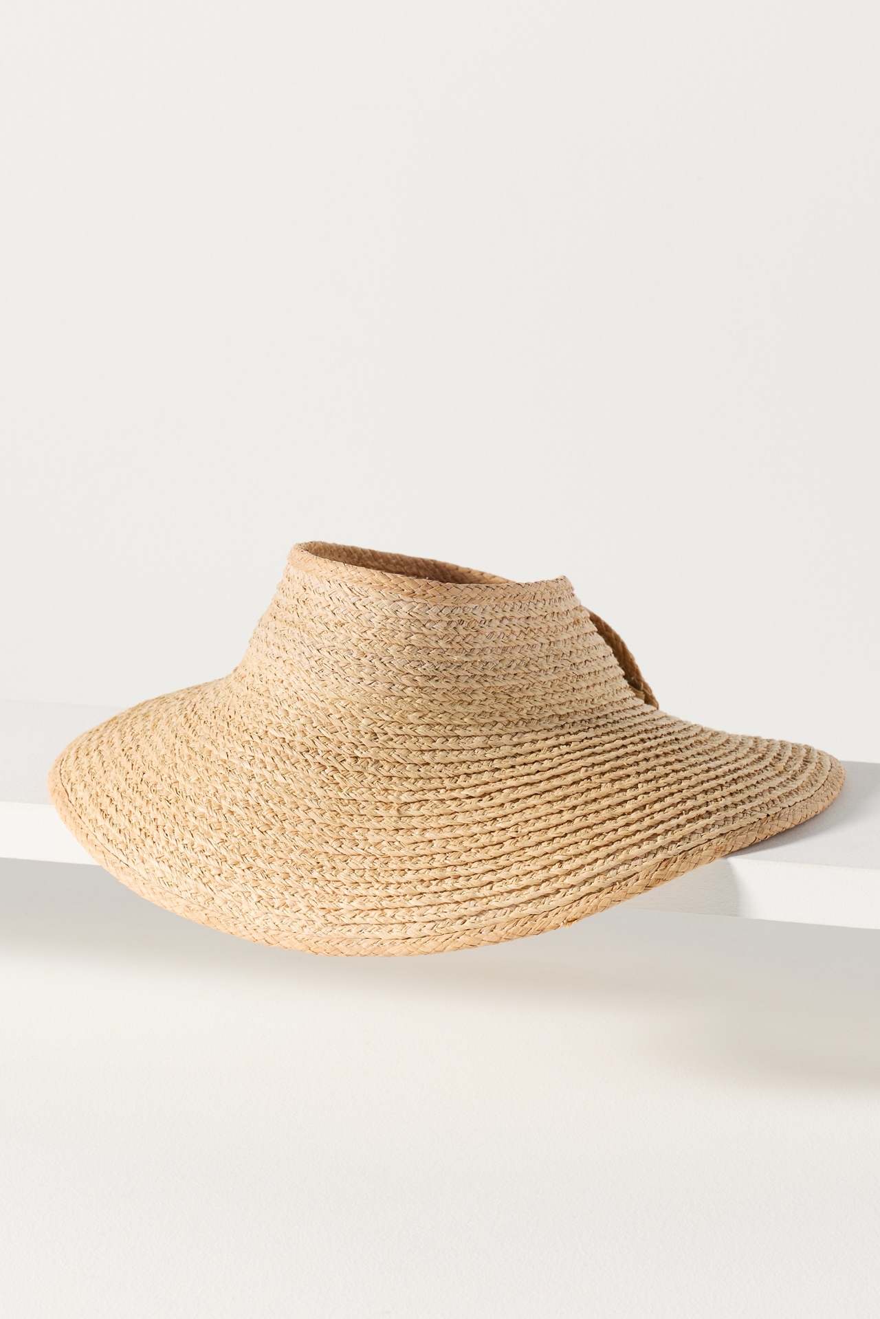 Hat Attack Raffia Visor