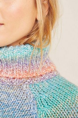 T.La Rainbow Turtleneck Sweater
