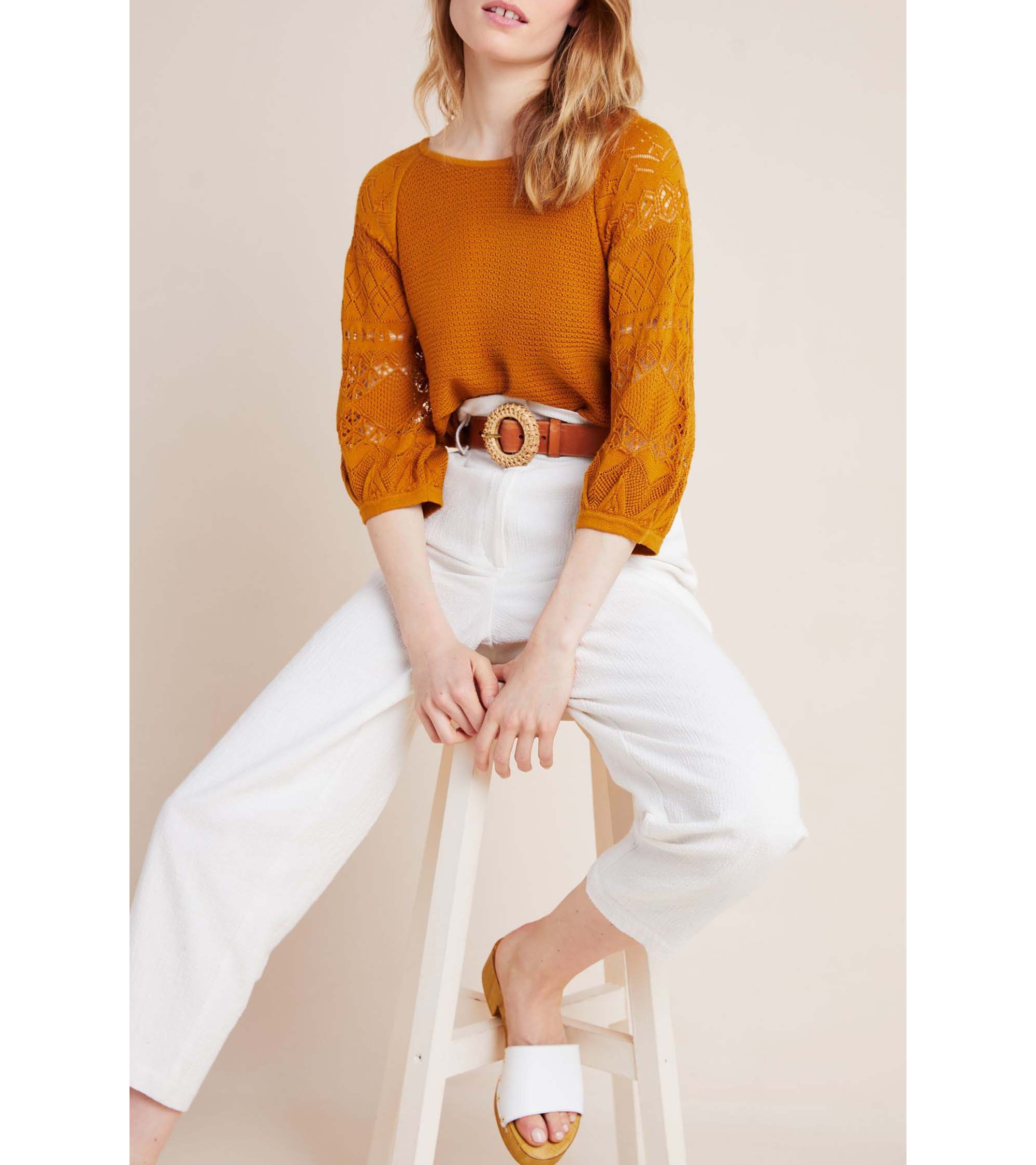 Martina Pointelle Pullover — Image 4