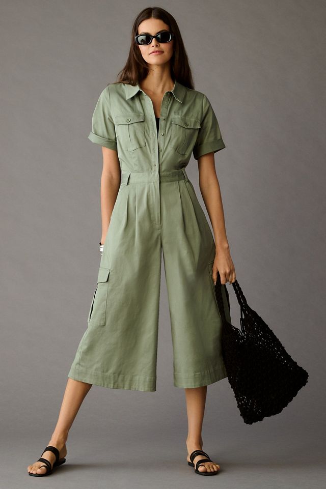 TwentySixHundred Wide-leg Utility Jumpsuit | Anthropologie