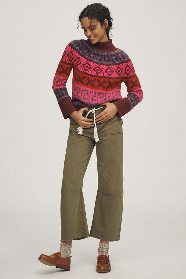 Saylor NYC Candace Mock-Neck Sweater | Anthropologie