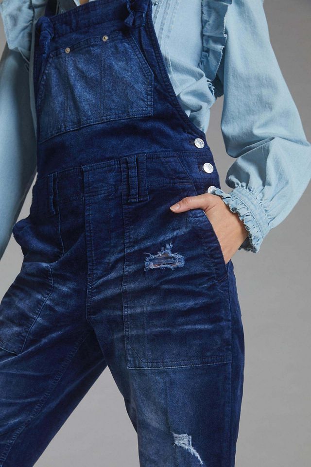 Pilcro The Wanderer Velvet Overalls #2