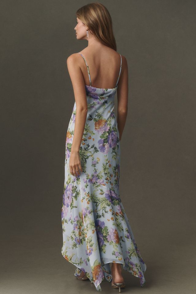 BHLDN Scoop-Neck Chiffon Maxi Dress #2