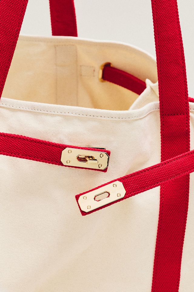 By Anthropologie Slouchy Canvas Tote Bag #2