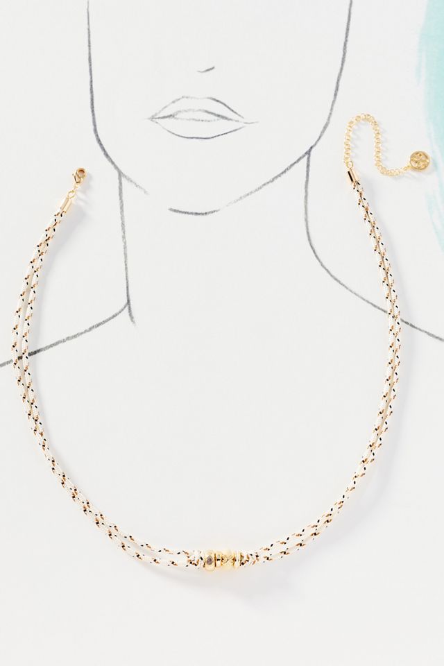 Maeve Corded Donut Necklace #2