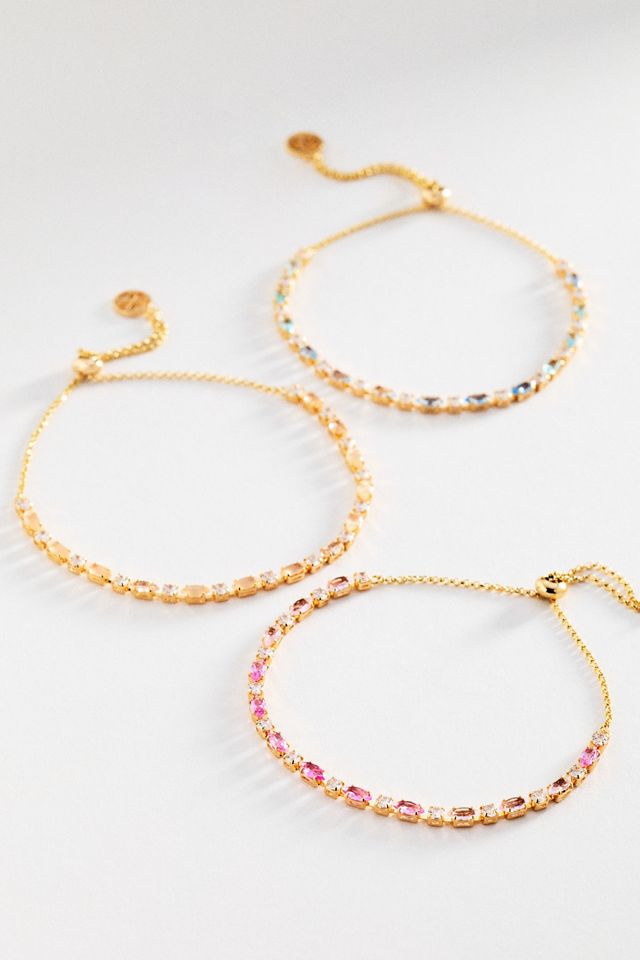 Maeve Crystal Tennis Bracelet #1