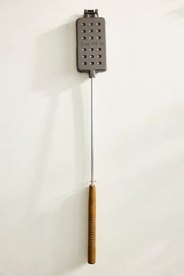 Cast Iron Fireside Waffle Iron