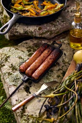 Cast Iron Hot Dog Roaster