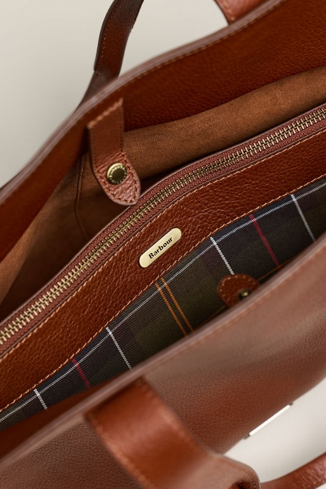 
Barbour Alder Large Leather Tote Bag #2