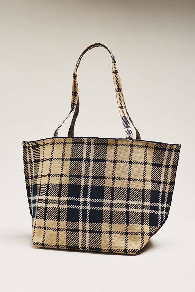 Barbour Layla Tartan Large Tote Bag #1