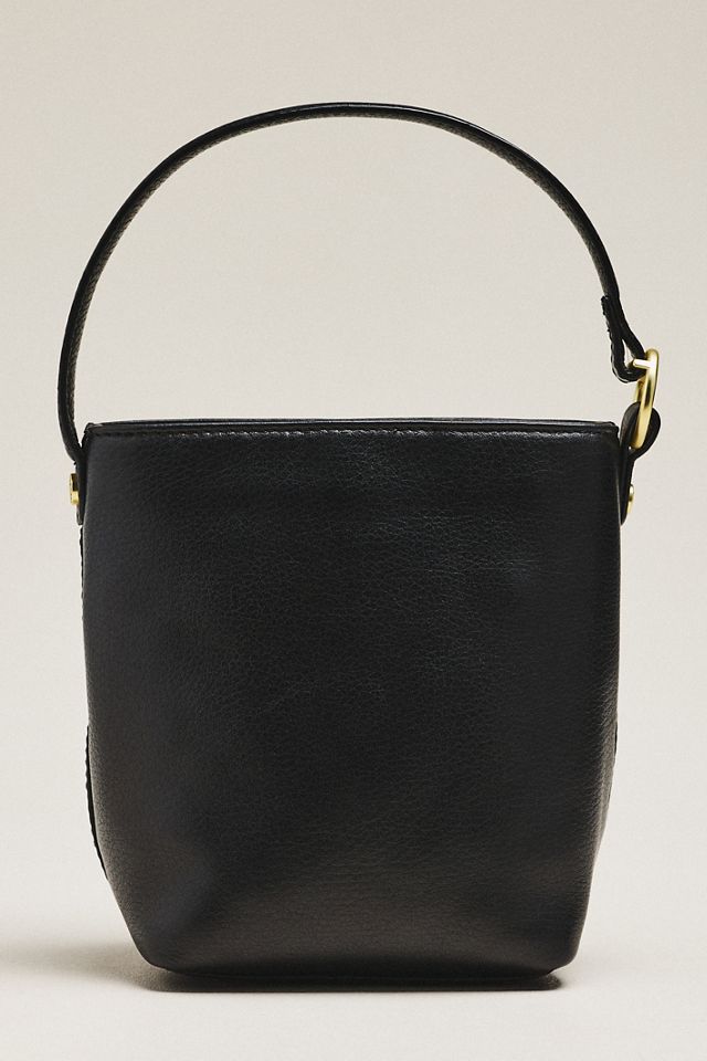 Barbour Cedar Mini Leather Bucket Bag #1