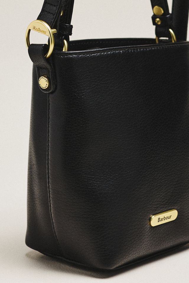 Barbour Cedar Mini Leather Bucket Bag #2