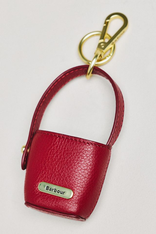 Barbour Leather Bucket Bag Charm #1