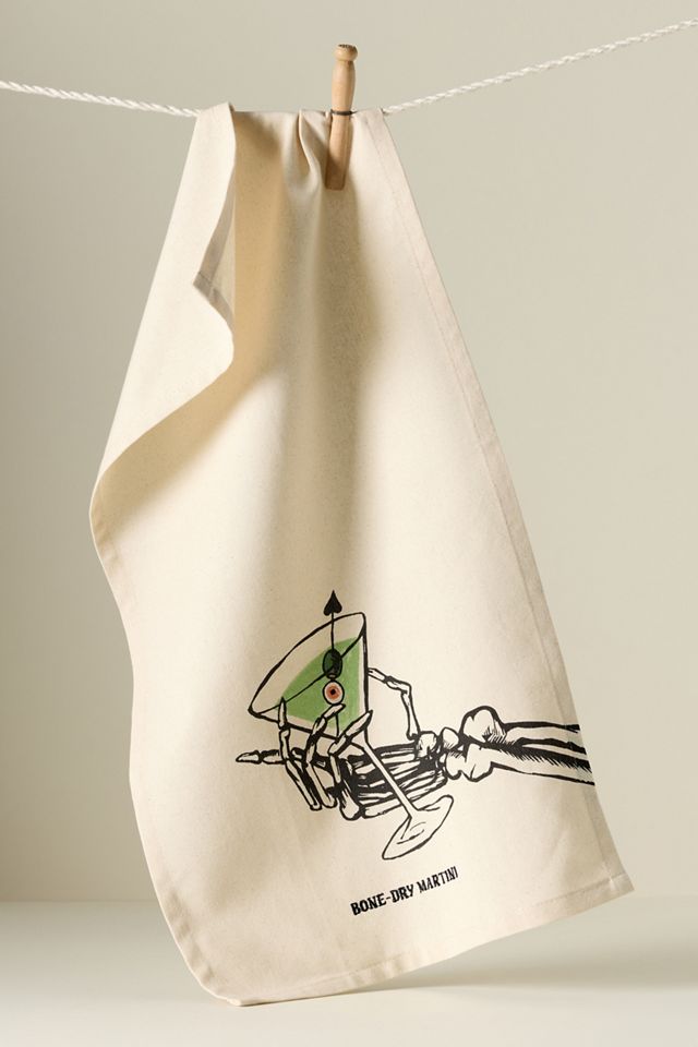 Bone-Dry Martini Bar Towel #1