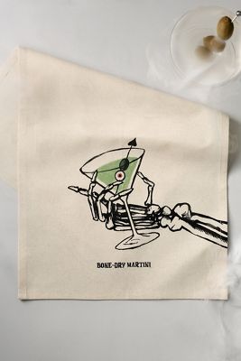 Bone-Dry Martini Bar Towel