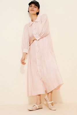 SWGT Collared Button Front Dress