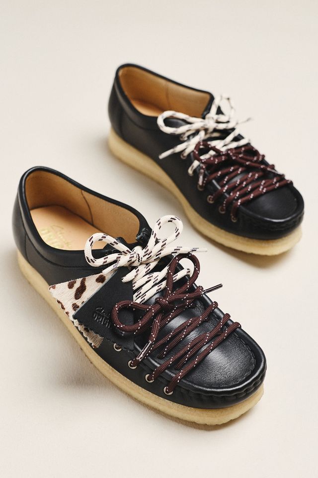 Clarks Wallabee Double Lace Up Moccasins #1