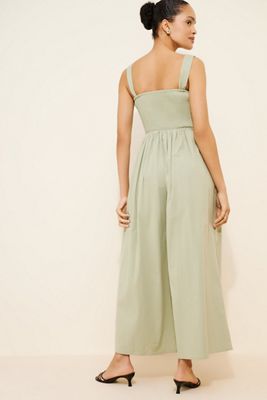 Line + Dot Abbott Pleated Jumpsuit