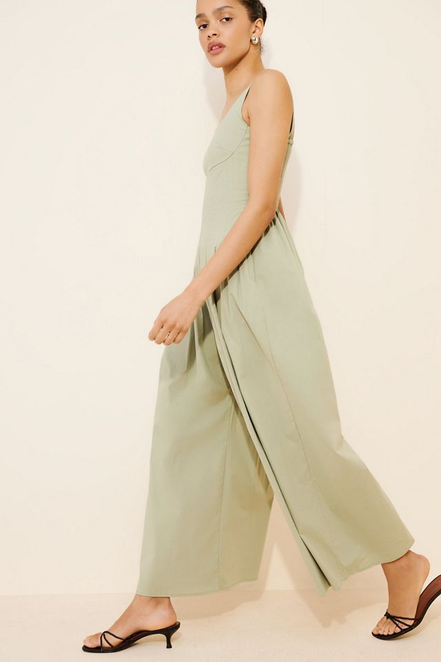 Line + Dot Abbott Pleated Jumpsuit #1