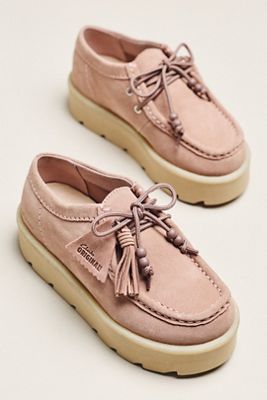 Clarks Meare Walla Moccasin Platforms