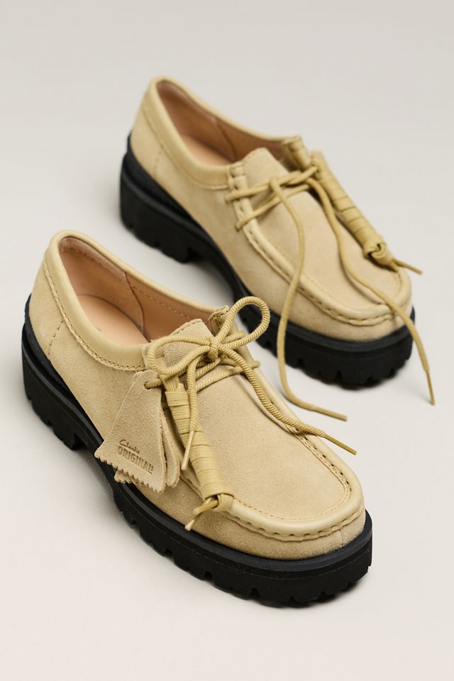 Clarks Walla Yukoner Suede Moc Toe Oxfords #1