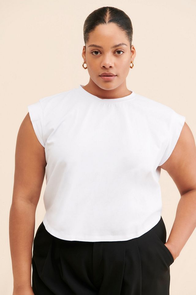 Eloquii Back Twist Tee #1