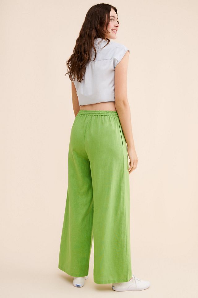 Little Lies Relaxed Linen Pants #1