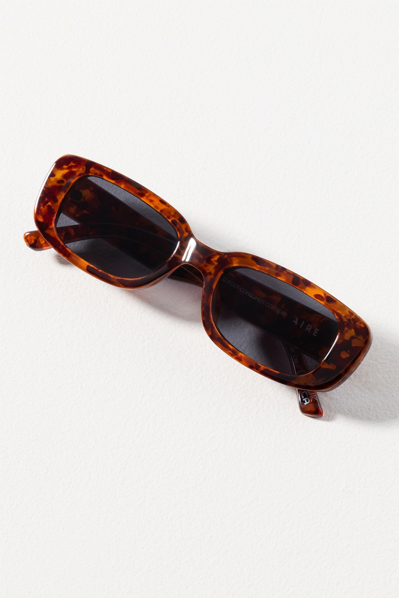 AIRE Ceres Slim Rectangle Sunglasses