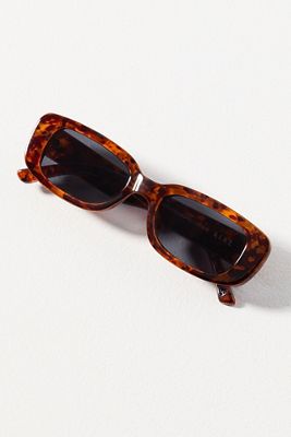 AIRE Ceres Slim Rectangle Sunglasses