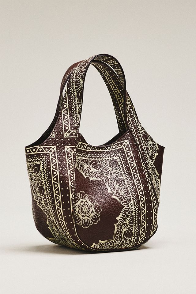 By Anthropologie Sonia Mini Slouchy Tote Bag #1