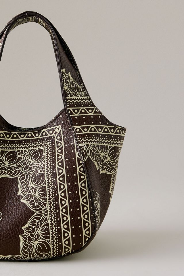By Anthropologie Sonia Mini Slouchy Tote Bag #6