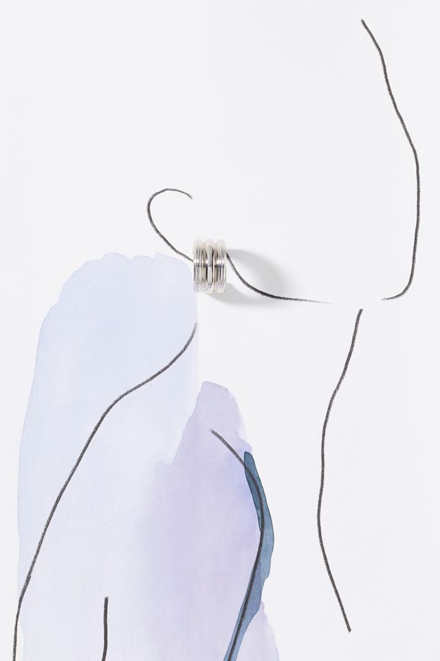 Luv AJ Canyon Hoop Earrings #2