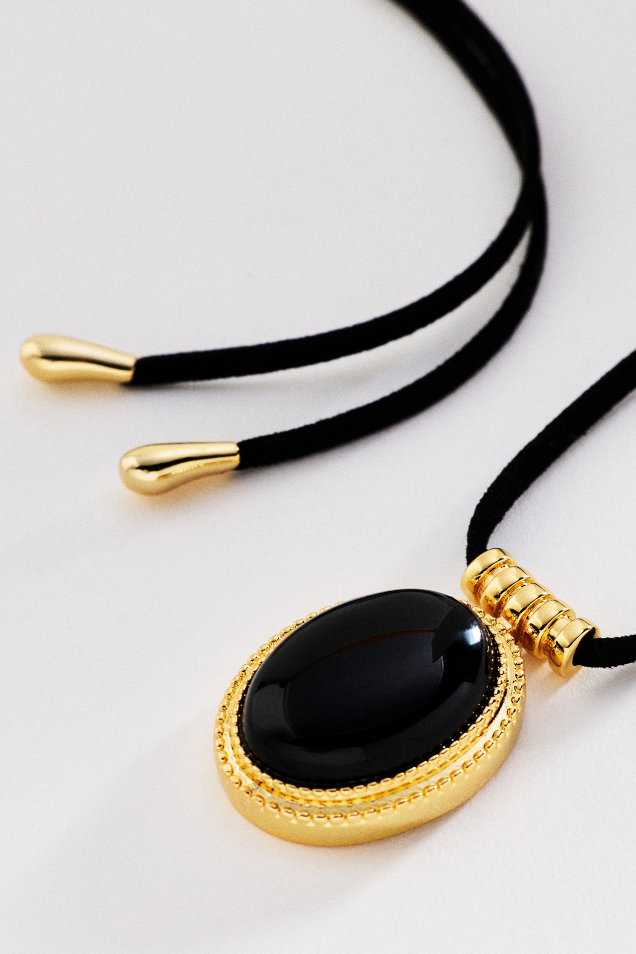 Luv AJ Midnight Mesa Cord Necklace