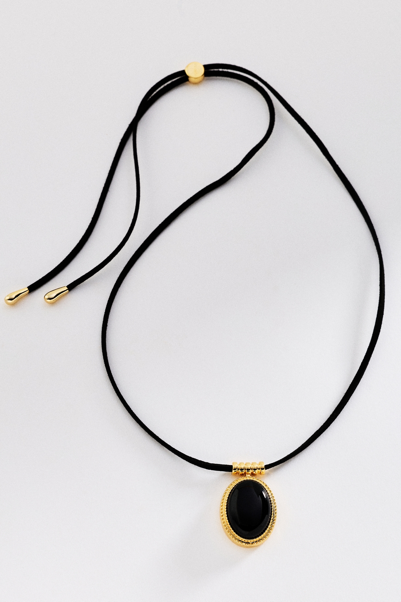Luv AJ Midnight Mesa Cord Necklace