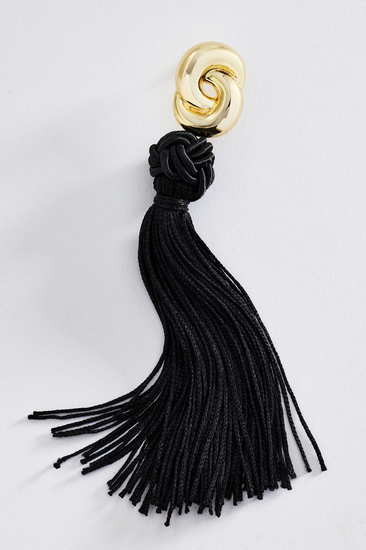 Luv AJ Solstice Knot Tassel Earrings