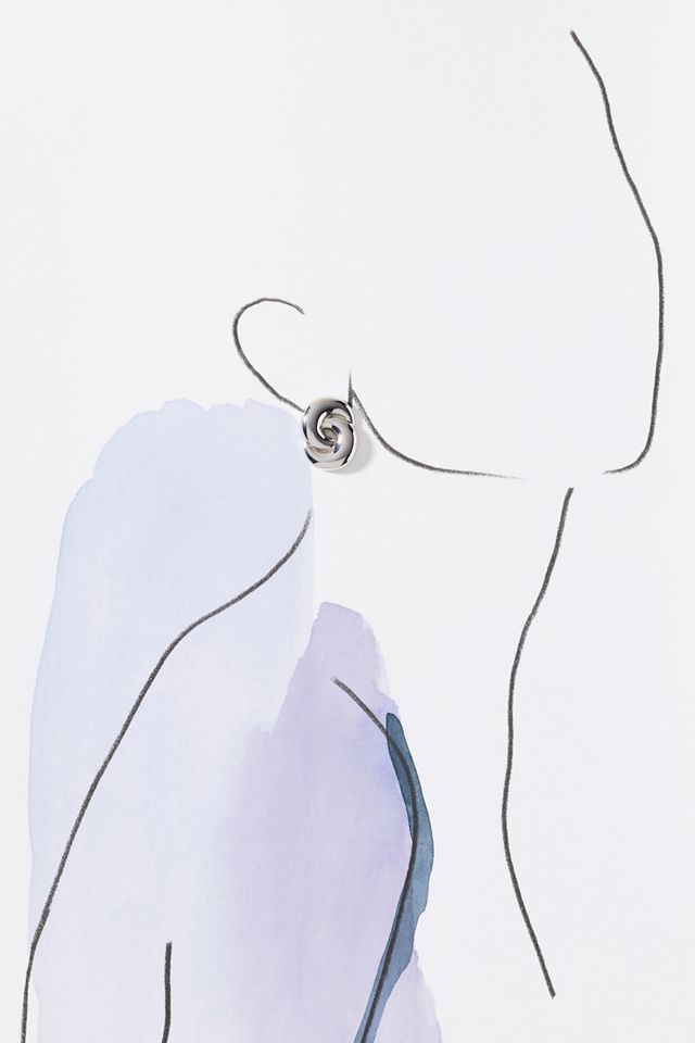 Luv AJ Solstice Knot Post Earrings #2