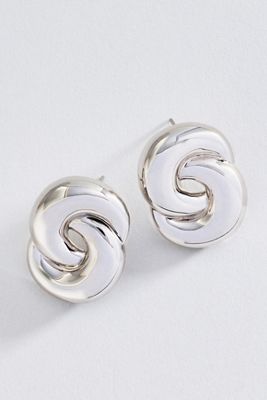 Luv AJ Solstice Knot Post Earrings