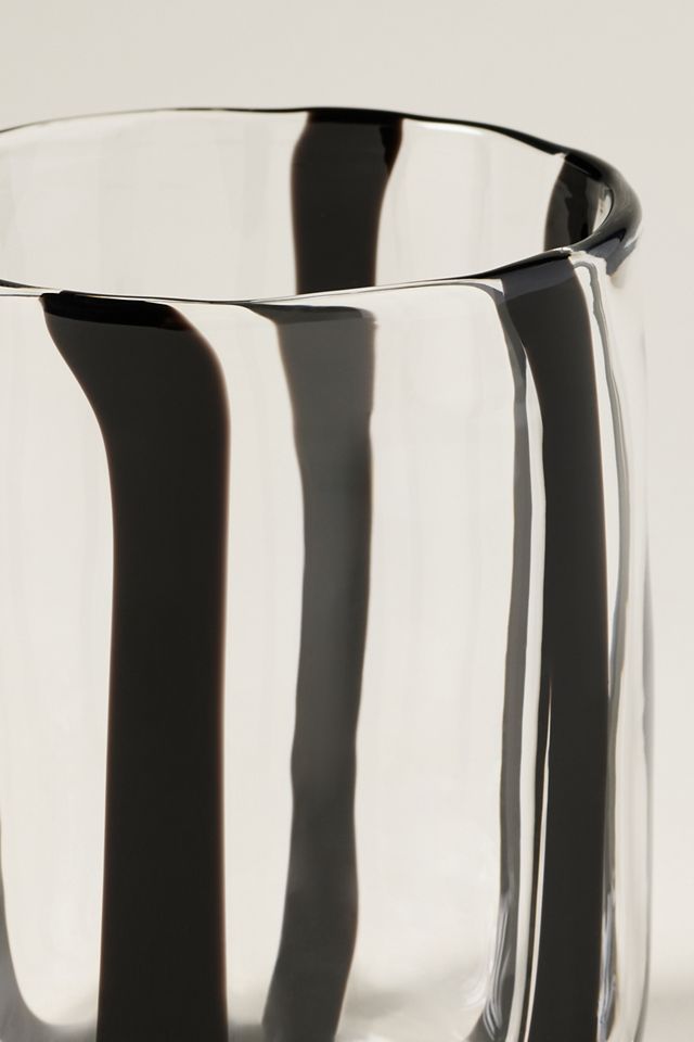 Ribbon Stripe Icon Juice Glass #2