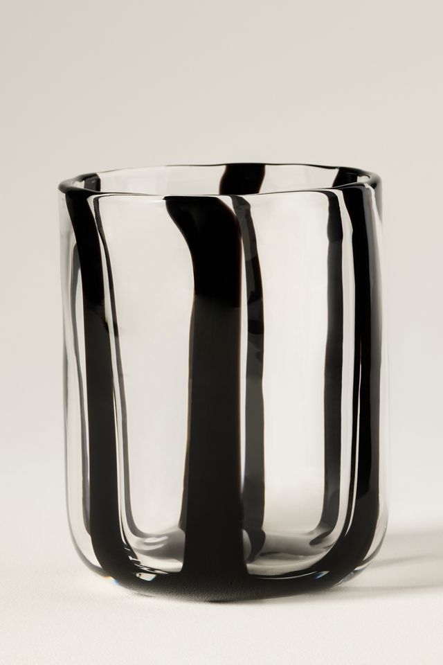 Ribbon Stripe Icon Juice Glass #1